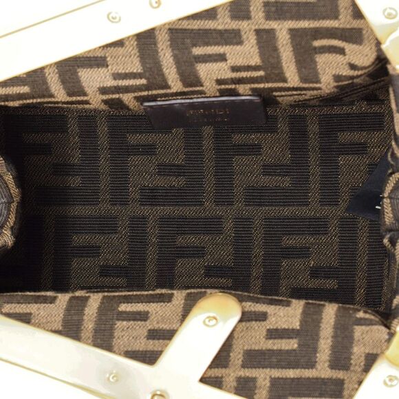 Fendi First Bag Shearling Small Pink - Picture 5 of 8